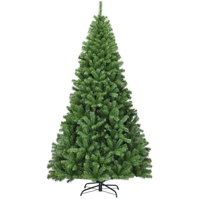 Wigilia Costway 225cm Bez oświetlenia z realistycznymi igłami PVC Wigilia Costway 225cm Bez oświetlenia z realistycznymi igłami PVC