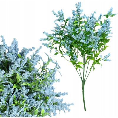 Inny producent SZTUCZNY WRZOS BUKIET NIEBIESKI SZTUCZNE KWIATY STROIK DEKORACJA WAZON 36cm Inny producent SZTUCZNY WRZOS BUKIET NIEBIESKI SZTUCZNE KWIATY STROIK DEKORACJA WAZON 36cm
