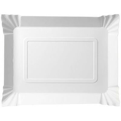 ABC Tacka Papierowa Biała 'Kurczak' 25 X 20 Cm 250 Szt. ABC Tacka Papierowa Biała 'Kurczak' 25 X 20 Cm 250 Szt.