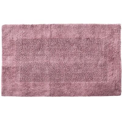 Tappeto bagno Fazzini di puro cotone reversibile 70x140 cm malva Tappeto bagno Fazzini di puro cotone reversibile 70x140 cm malva
