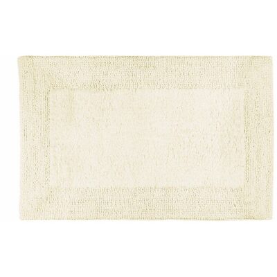 Tappeto bagno Fazzini di puro cotone reversibile 70x140 cm panna Tappeto bagno Fazzini di puro cotone reversibile 70x140 cm panna