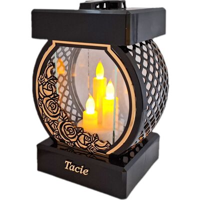 ILUMINI TATA TACIE ZNICZ LAMPION NA GRÓB KOŁO RTN RÓŻA RAM ZŁO+ŚWIECZNIK LED ILUMINI TATA TACIE ZNICZ LAMPION NA GRÓB KOŁO RTN RÓŻA RAM ZŁO+ŚWIECZNIK LED