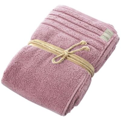 Telo doccia Fazzini in spugna 550 gr//mq di puro cotone malva Telo doccia Fazzini in spugna 550 gr//mq di puro cotone malva