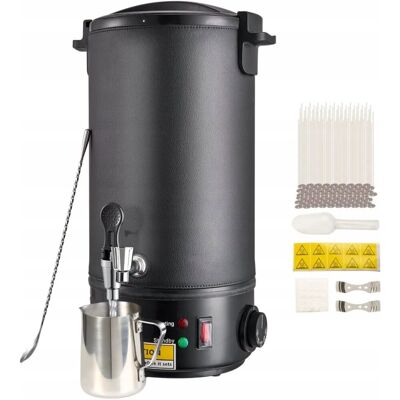 Vevor TOPIELNIK DO WOSKU PODGRZEWACZ/TYGIEL DO WOSKU 10L 1100W ZESTAW DO ŚWIEC Vevor TOPIELNIK DO WOSKU PODGRZEWACZ/TYGIEL DO WOSKU 10L 1100W ZESTAW DO ŚWIEC