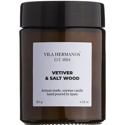 Vetiver & Salt Wood - Vila Hermanos - świeca zapachowa 120g - seria Apothecary Vetiver & Salt Wood - Vila Hermanos - świeca zapachowa 120g - seria Apothecary