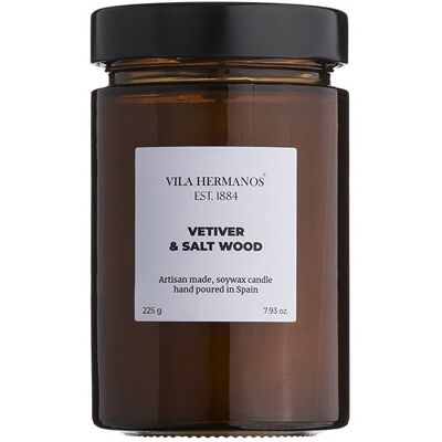 Vetiver & Salt Wood - Vila Hermanos - świeca zapachowa 225g - seria Apothecary Vetiver & Salt Wood - Vila Hermanos - świeca zapachowa 225g - seria Apothecary