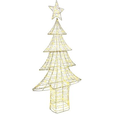 vidaXL Choinka z 240 diodami LED Ciepła biel 180 cm PET vidaXL Choinka z 240 diodami LED Ciepła biel 180 cm PET