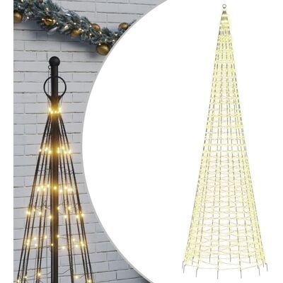 Vidaxl Model 102033 - Światła na choinkę 1534 LED Ciepła Biała Vidaxl Model 102033 - Światła na choinkę 1534 LED Ciepła Biała