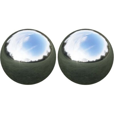 Vidaxl Kula Lustro 2 Pcs Ø 15 Cm Srebrny Stal Nierdzewna 201 Vidaxl Kula Lustro 2 Pcs Ø 15 Cm Srebrny Stal Nierdzewna 201