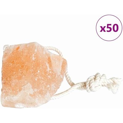 vidaXL Sól do Lizań 50 pcs Różowy Kamyki vidaXL Sól do Lizań 50 pcs Różowy Kamyki