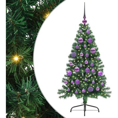 Vidaxl Sztuczna Choinka Z Oświetleniem Zielony 120 Cm Pvc Vidaxl Sztuczna Choinka Z Oświetleniem Zielony 120 Cm Pvc