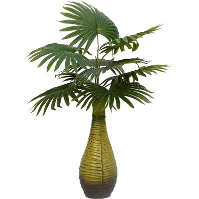 vidaXL Sztuczna Palma Roślina 9 Liści 65 cm Zielony vidaXL Sztuczna Palma Roślina 9 Liści 65 cm Zielony