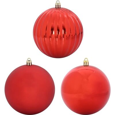 Vidaxl Zestaw Bombek Choinkowych 4 Pcs Czerwony Vidaxl Zestaw Bombek Choinkowych 4 Pcs Czerwony