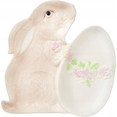 Villa Italia Talerz Wielkanocny Zając Z Pisanką 23 Cm Bunny Wlk Villa Italia Talerz Wielkanocny Zając Z Pisanką 23 Cm Bunny Wlk