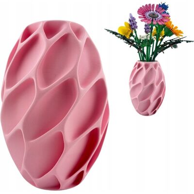 Rio Virida – Różowy Wazon 3d Forge Kompatybilny Z Lego® Botanicals Rio Virida – Różowy Wazon 3d Forge Kompatybilny Z Lego® Botanicals