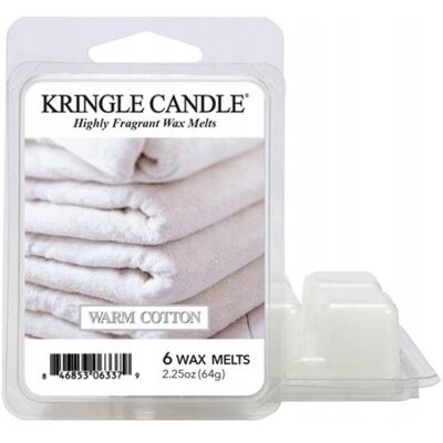 Kringle Candle Warm Cotton Wosk - Do lamp aromatycznych 64 g Kringle Candle Warm Cotton Wosk - Do lamp aromatycznych 64 g