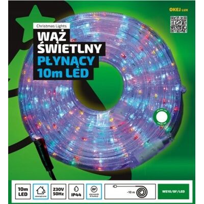 OKEJ Lux Wąż Świetlny Niebieski Zewnętrzny 8-Funkcji 10M OKEJ Lux Wąż Świetlny Niebieski Zewnętrzny 8-Funkcji 10M