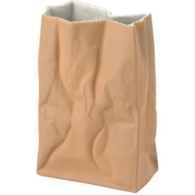 Rosenthal Wazon 18cm Brązowy Paper Bag Rosenthal Wazon 18cm Brązowy Paper Bag