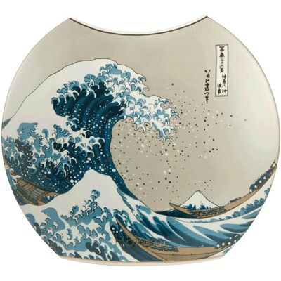Goebel Wazon 20 Cm Wielka Fala, Great Wave - Katsushika Hokusai Goebel Wazon 20 Cm Wielka Fala, Great Wave - Katsushika Hokusai