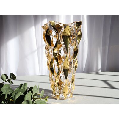 Wazon 30 Cm Bohemia - Samba Opera Gold 4sb.Samop.557966 Wazon 30 Cm Bohemia - Samba Opera Gold 4sb.Samop.557966
