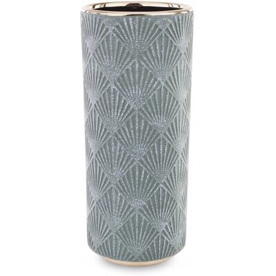 inna (Inny) Wazon-318 zielony złoty flakon ceramiczny osłonka inna (Inny) Wazon-318 zielony złoty flakon ceramiczny osłonka