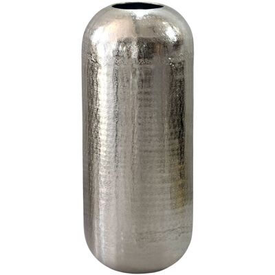 FineBuy Wazon aluminiowy srebrny, wazon na kwiaty, wazon podłogowy, dekoracja domu, okrągły 75 cm FineBuy Wazon aluminiowy srebrny, wazon na kwiaty, wazon podłogowy, dekoracja domu, okrągły 75 cm
