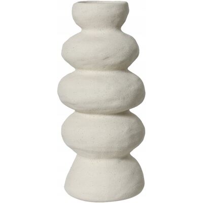 Inny producent Wazon biały - ceramiczny 30cm Inny producent Wazon biały - ceramiczny 30cm