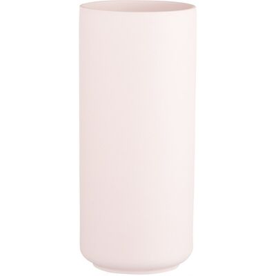 Wazon ceramiczny, Altom Design, pudrowy róż, 11x11x25 cm Wazon ceramiczny, Altom Design, pudrowy róż, 11x11x25 cm