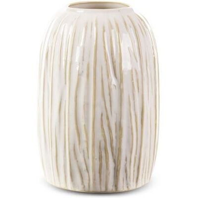 Eurofirany Wazon Ceramiczny Liza 15X15X22 Kremowy Eurofirany Wazon Ceramiczny Liza 15X15X22 Kremowy