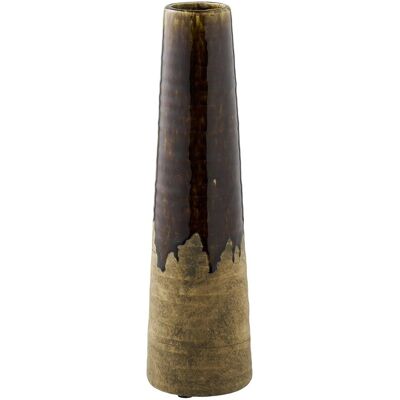 inna (Inny) Wazon Ceramiczny Ozdobny Brązowy 11x39cm HOUSE NORDIC inna (Inny) Wazon Ceramiczny Ozdobny Brązowy 11x39cm HOUSE NORDIC