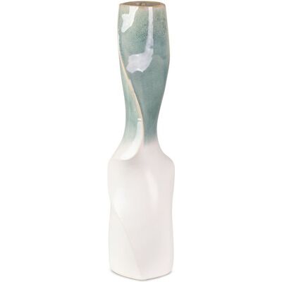 Eurofirany Wazon Ceramiczny Wysoki Liana 16X16X62 Miętowy Eurofirany Wazon Ceramiczny Wysoki Liana 16X16X62 Miętowy