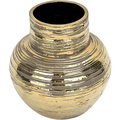 ART Wazon ceramiczny złoty 23 cm AP171375 ART Wazon ceramiczny złoty 23 cm AP171375