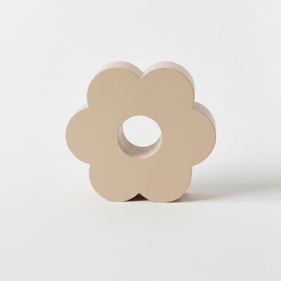 inna (Inny) Wazon dekoracyjny beżowy w kształcie kwiatu nowoczesny design inna (Inny) Wazon dekoracyjny beżowy w kształcie kwiatu nowoczesny design