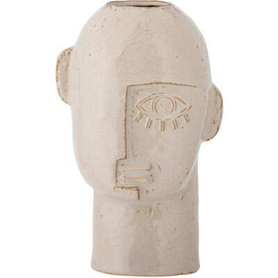 Inny producent Wazon dekoracyjny Bloomingville Lizzie 25,5 cm motyw twarzy ceramiczny Inny producent Wazon dekoracyjny Bloomingville Lizzie 25,5 cm motyw twarzy ceramiczny