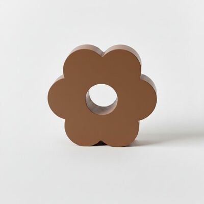 inna (Inny) Wazon dekoracyjny brązowy w kształcie kwiatu nowoczesny design inna (Inny) Wazon dekoracyjny brązowy w kształcie kwiatu nowoczesny design