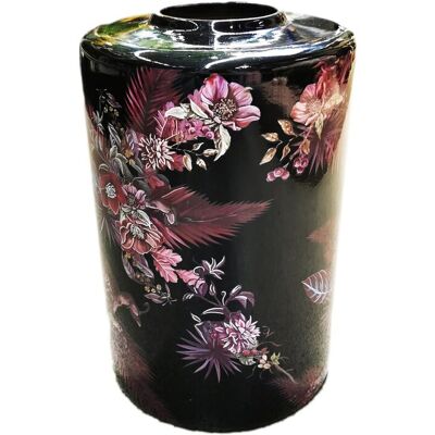 ABC Wazon dekoracyjny ceramiczny w kwiaty 31 cm ABC Wazon dekoracyjny ceramiczny w kwiaty 31 cm
