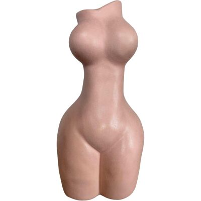 Dijk Wazon dekoracyjny Djik Natural ceramiczny różowy 24 cm Dijk Wazon dekoracyjny Djik Natural ceramiczny różowy 24 cm
