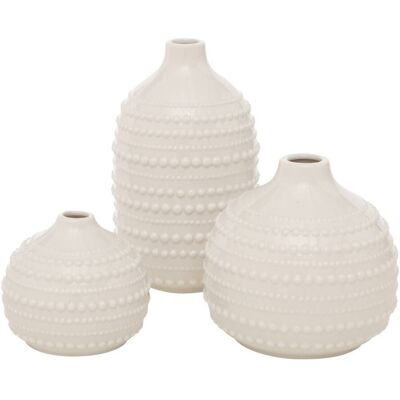 Boltze Home, Vase, Meruna - Zestaw 3 porcelanowych wazonów - Elegancka dekoracja Boltze Home, Vase, Meruna - Zestaw 3 porcelanowych wazonów - Elegancka dekoracja