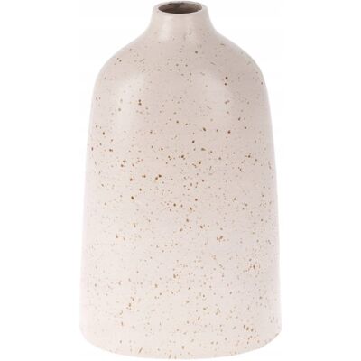 Koopman Wazon dekoracyjny nakrapiany 30,5x19x12,5 cm ozdobny porcelanowy Koopman Wazon dekoracyjny nakrapiany 30,5x19x12,5 cm ozdobny porcelanowy