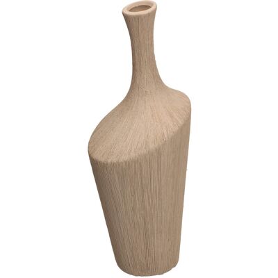 Rituali Domestici Wazon dekoracyjny Seistortotu - Brązowy, 23 cm Rituali Domestici Wazon dekoracyjny Seistortotu - Brązowy, 23 cm