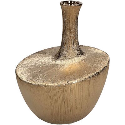 Rituali Domestici Wazon dekoracyjny Seistortotu - Złoty, 23.5 cm Rituali Domestici Wazon dekoracyjny Seistortotu - Złoty, 23.5 cm