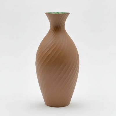 inna (Inny) Wazon dekoracyjny w kształcie dzbana brązowy do kwiatów elegancki design inna (Inny) Wazon dekoracyjny w kształcie dzbana brązowy do kwiatów elegancki design