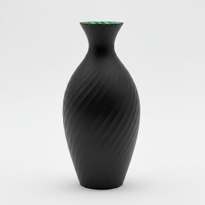 inna (Inny) Wazon dekoracyjny w kształcie dzbana czarny do kwiatów elegancki design inna (Inny) Wazon dekoracyjny w kształcie dzbana czarny do kwiatów elegancki design