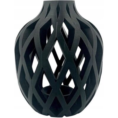 Inny producent Wazon do suszonych kwiatów ADANI BLACK, Linia CLASSIC, czarny, 200 mm,1 szt Inny producent Wazon do suszonych kwiatów ADANI BLACK, Linia CLASSIC, czarny, 200 mm,1 szt
