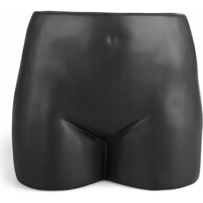 Skandi.pl WAZON FEMINE czarny ceramiczny wys. 13cm Skandi.pl WAZON FEMINE czarny ceramiczny wys. 13cm