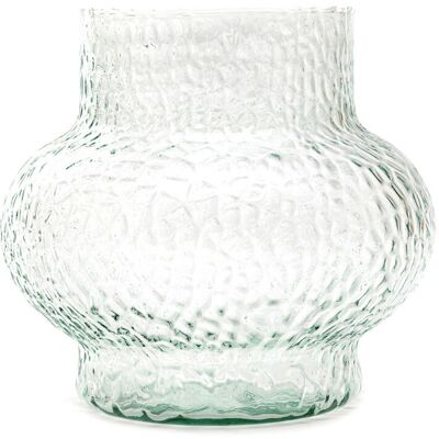Wazon GALTO ze szkła młotkowanego 19,5x22 cm HOMLA Wazon GALTO ze szkła młotkowanego 19,5x22 cm HOMLA