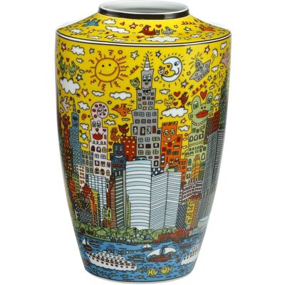 Goebel Wazon My New York City Sunset 24 cm - James Rizzi Goebel Wazon My New York City Sunset 24 cm - James Rizzi