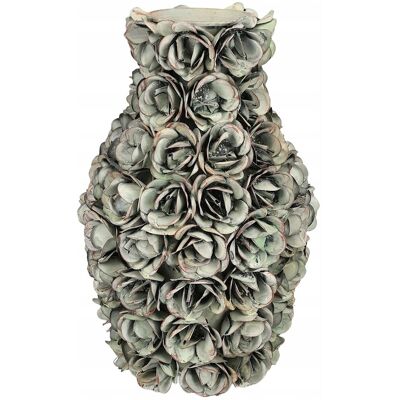 Skandi.pl WAZON NA BUKIET KWIATY LOFT ZIELONY 30cm BOHO RETRO LOFT OZDOBA DEKORACJA Skandi.pl WAZON NA BUKIET KWIATY LOFT ZIELONY 30cm BOHO RETRO LOFT OZDOBA DEKORACJA