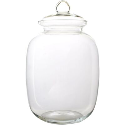 Inny producent Wazon Słój Balon S Z Przykrywką Szklaną/Bovem Inny producent Wazon Słój Balon S Z Przykrywką Szklaną/Bovem