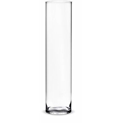 Inny producent Wazon Szklany Cylinder Tuba Świecznik H60 D20 Inny producent Wazon Szklany Cylinder Tuba Świecznik H60 D20